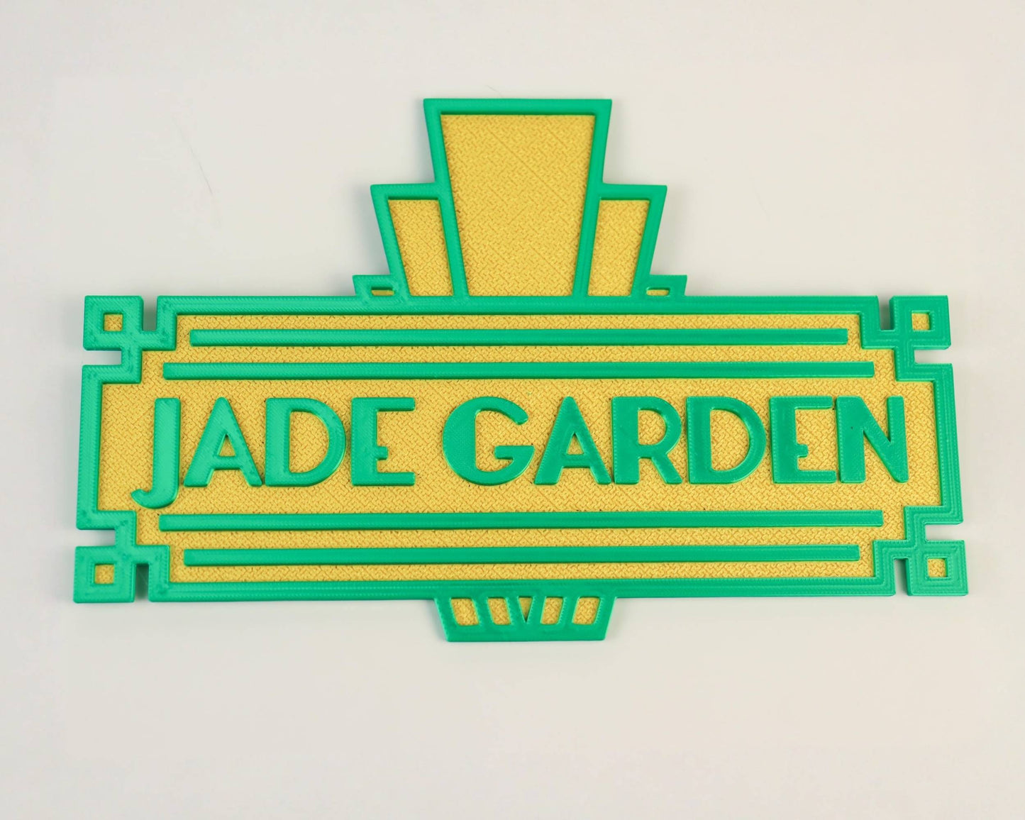 Custom Art Deco Sign | Retro Ambiance | Art Deco | Home Theater | Bathroom | Office Sign | Business Sign
