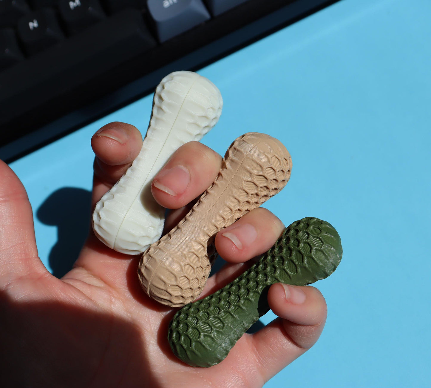 THE PEANUT - Silent Discreet Fidget Slider