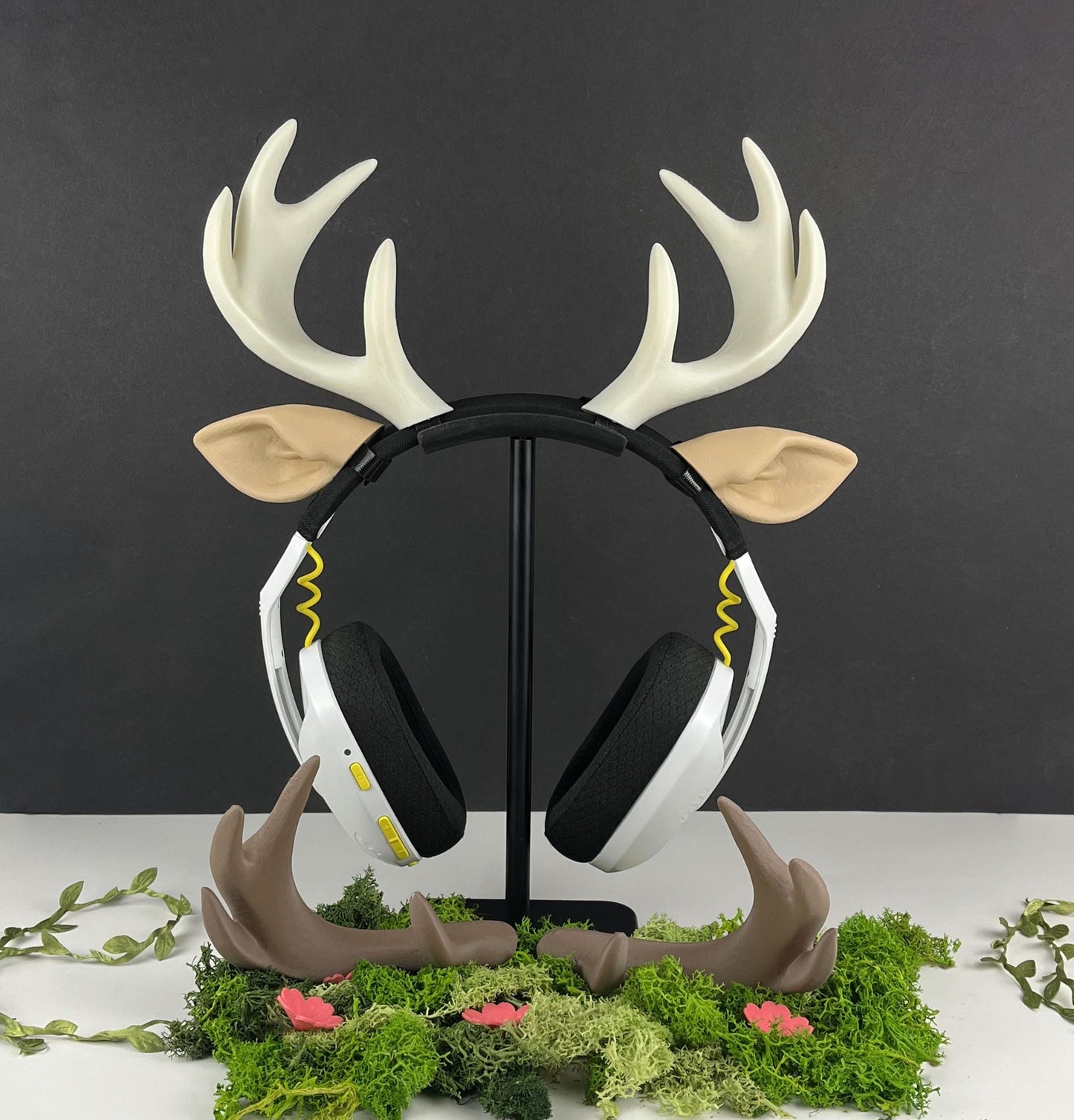 Moose Horn / Antler Headphone Attachment