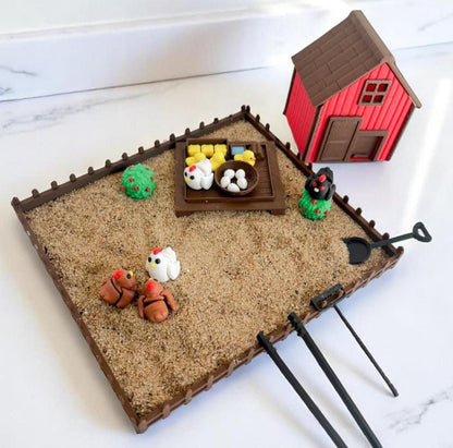 Chicken Coop Zen Garden Kit