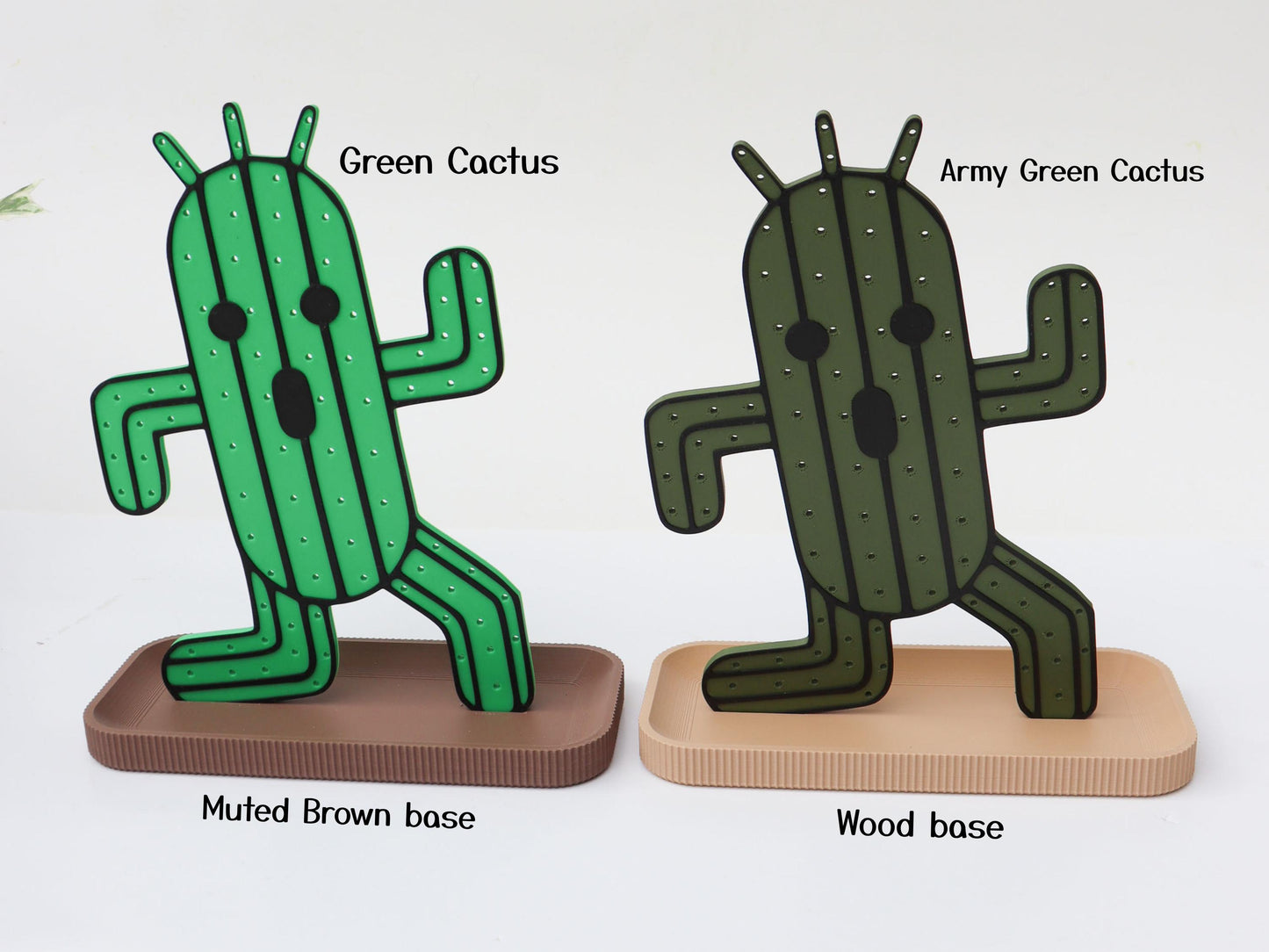 Cactus Earrings and Pin Stand