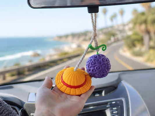 Straw Hat Series Car Freshener