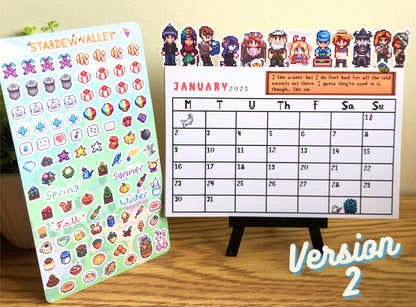 Stardew Valley Calendar