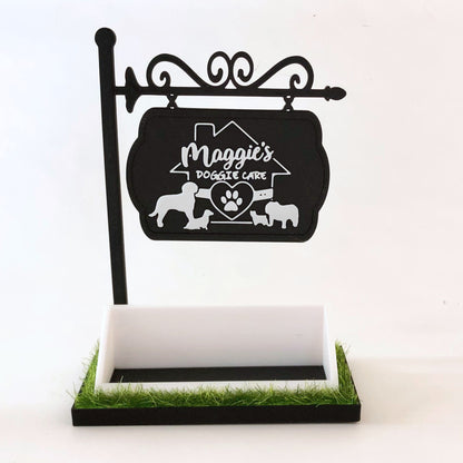 Custom Retro Styles Business Card Holder