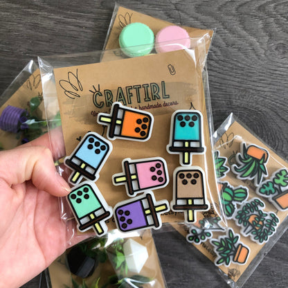 Boba Milktea Magnet Set