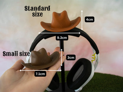 Cowboy Hat Headphone Attachment
