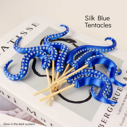 House Plant Accessories Decor - Set of 8 Sea monster Tentacles