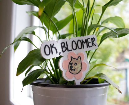 Punny Plant Stake