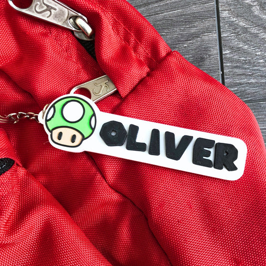 Mario Custom Keychain