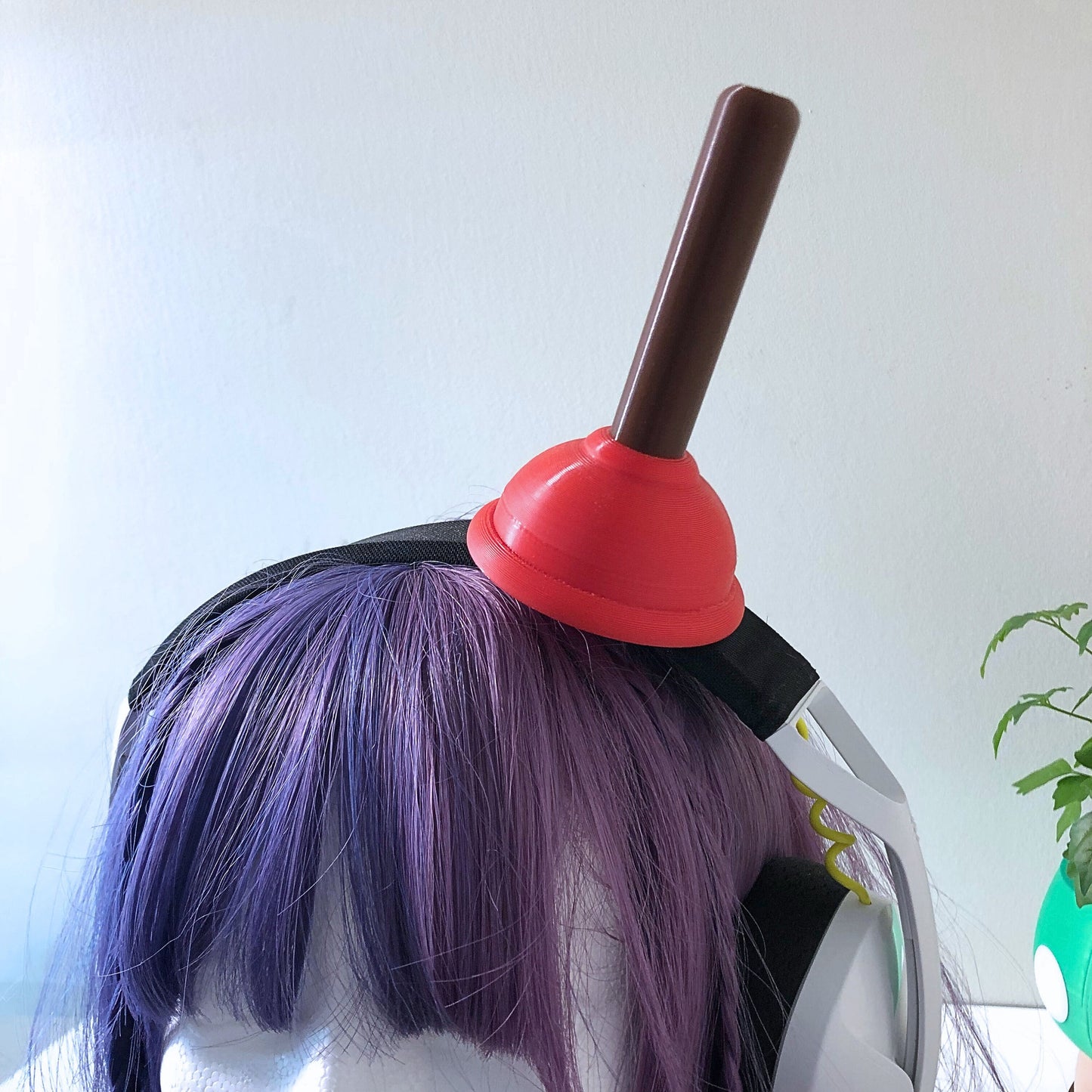 Plunger Headphone Attachment
