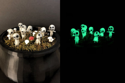 Tree Spirits Glow in the Dark Plant Stakes