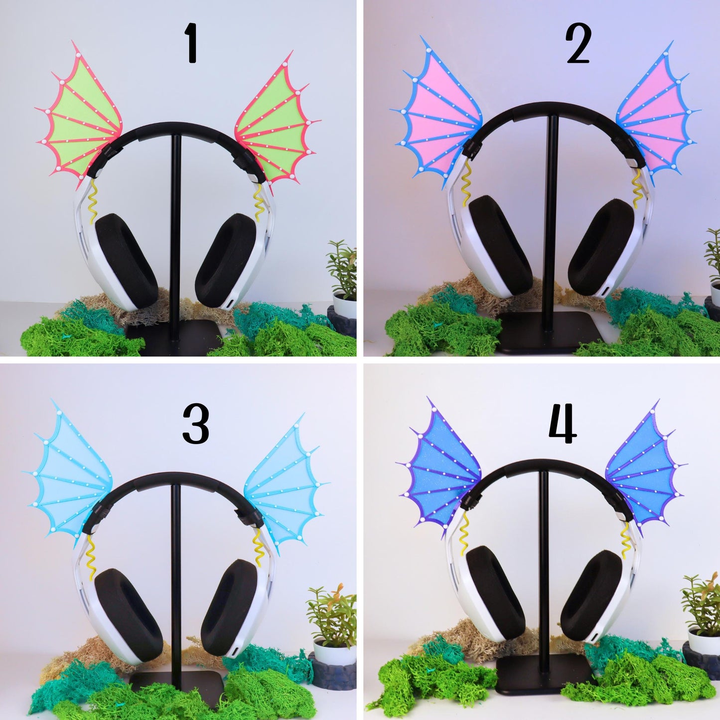 Mermaid Ears Headphone Attachment