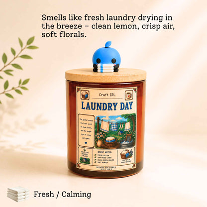 Stardew Valley Inspired Candles with Junimo Buddy