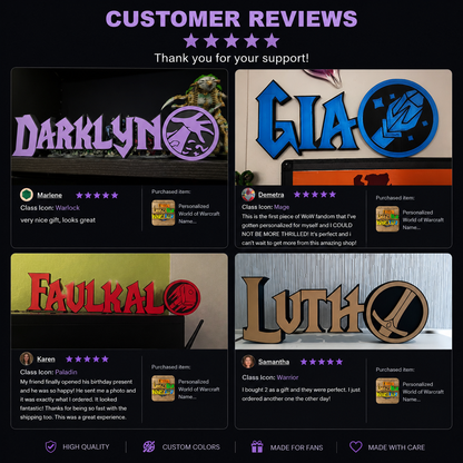Custom Class Icon World of Warcraft Nameplate