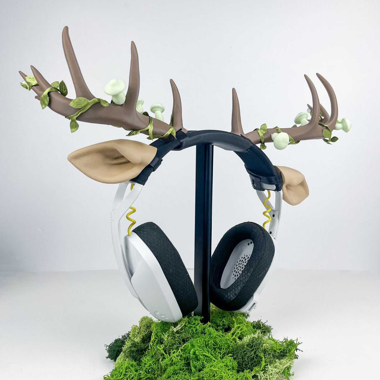 Large Deer Antler Headphone Attachment