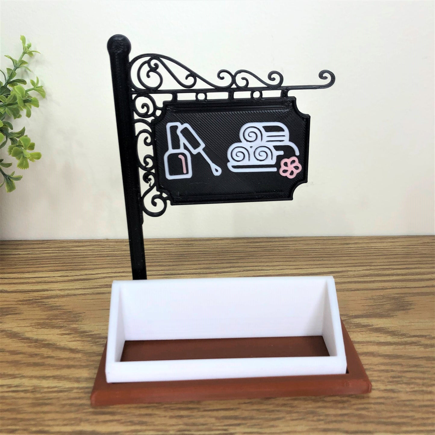 Nail and Spa Business Card Holder