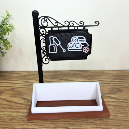 Nail and Spa Business Card Holder