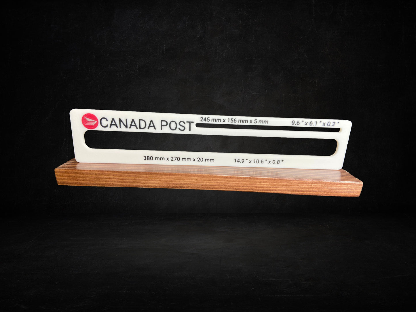 Canada Post Envelope Measurement Guide - Actual Size Slot of Doom