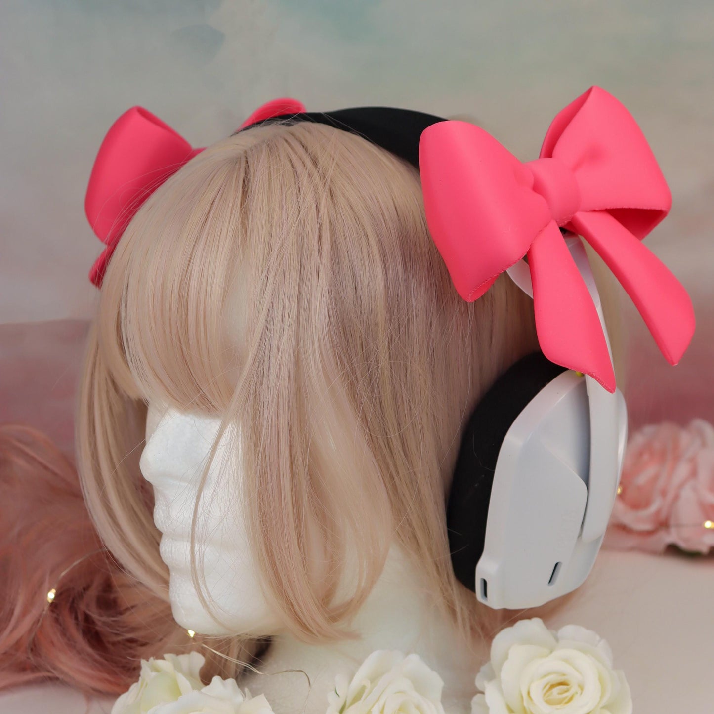 Pair of Bows Headphone Attachment