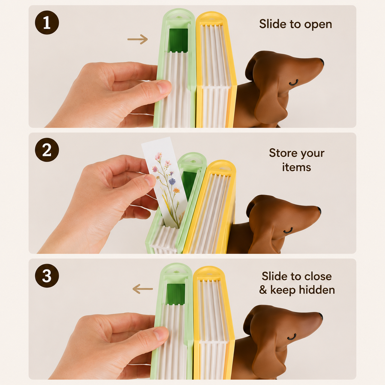 Dachshund Bookends - Long Sausage Doggy