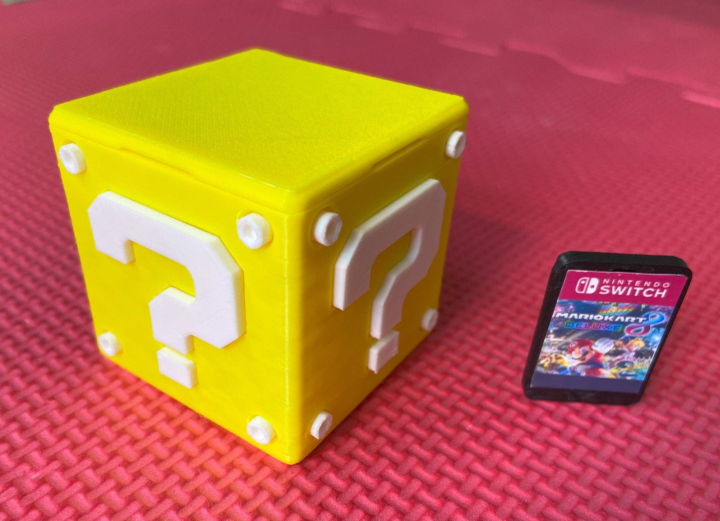 Question Block Switch Storage Cube - Micro SD Card Storage