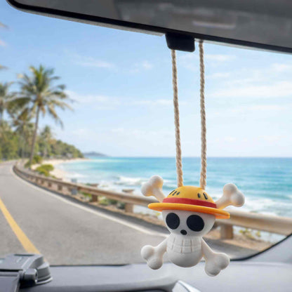 One Piece Straw Hat Car Freshener