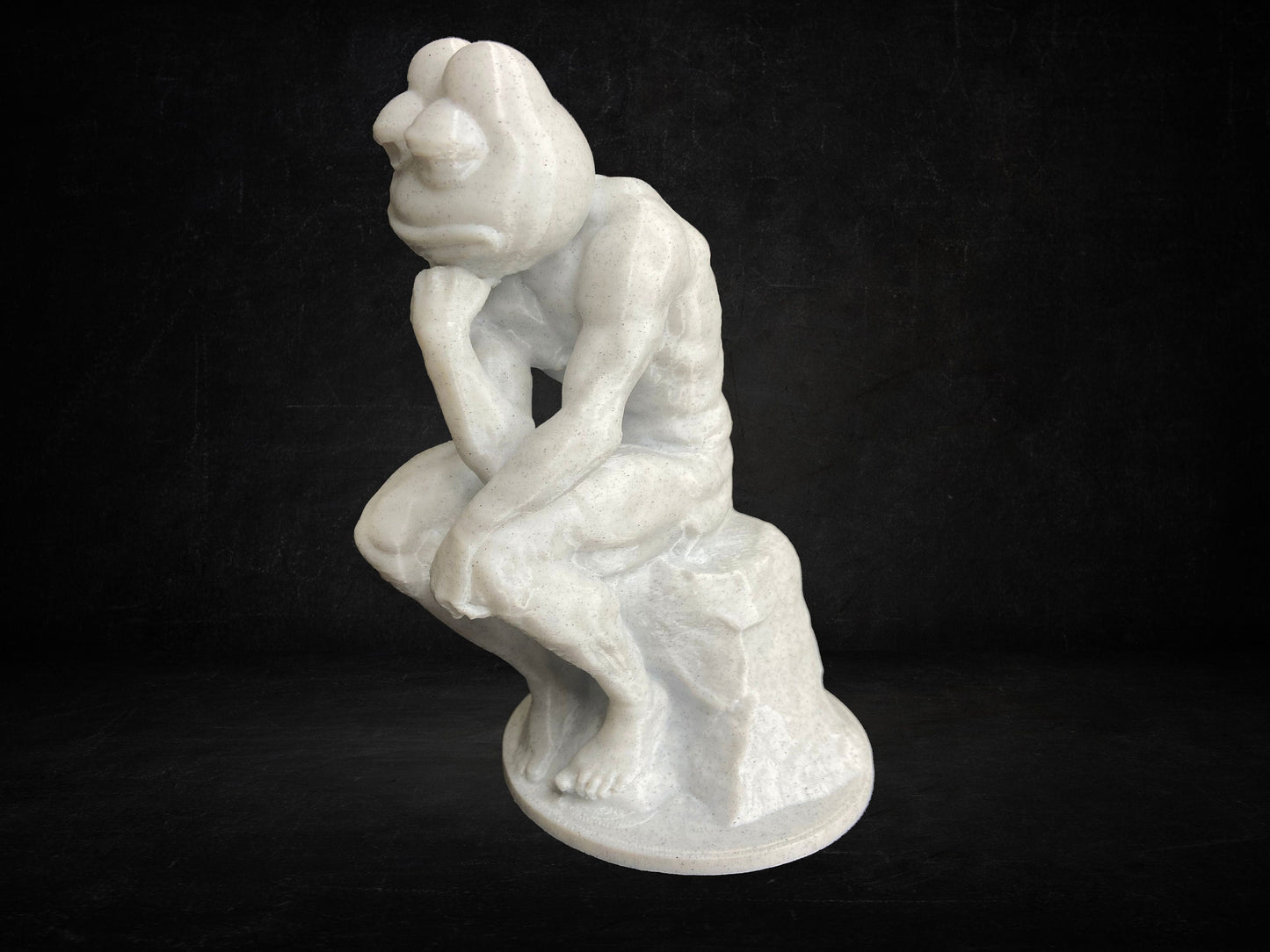 Pepe Feels Statue