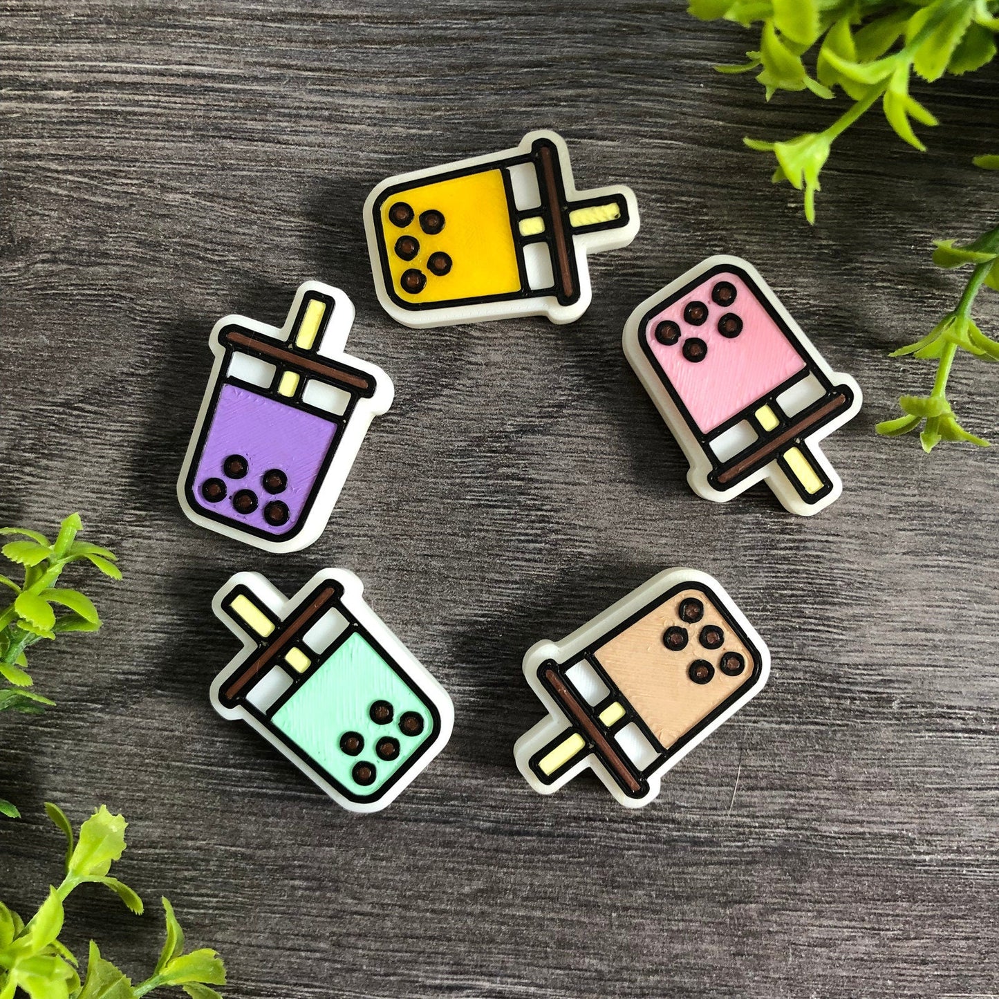 Boba Milktea Magnet Set