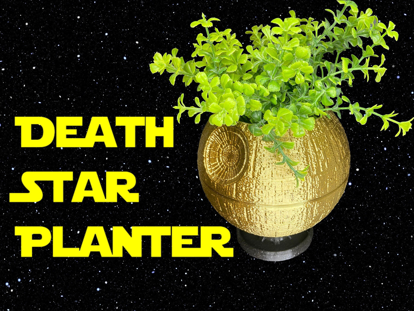 Death Star Planter or Pen Holder