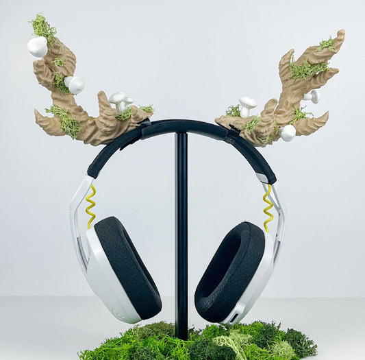Twisted Tree Horn Headphone Attachment