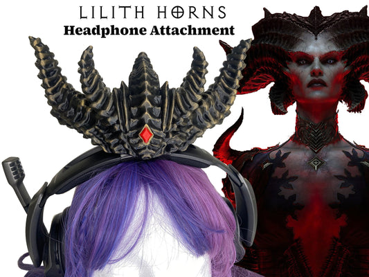 Lilith Horn Headphone Attachment