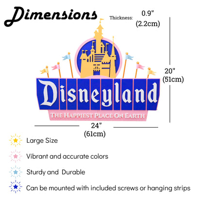 90s Disneyland Sign Replica