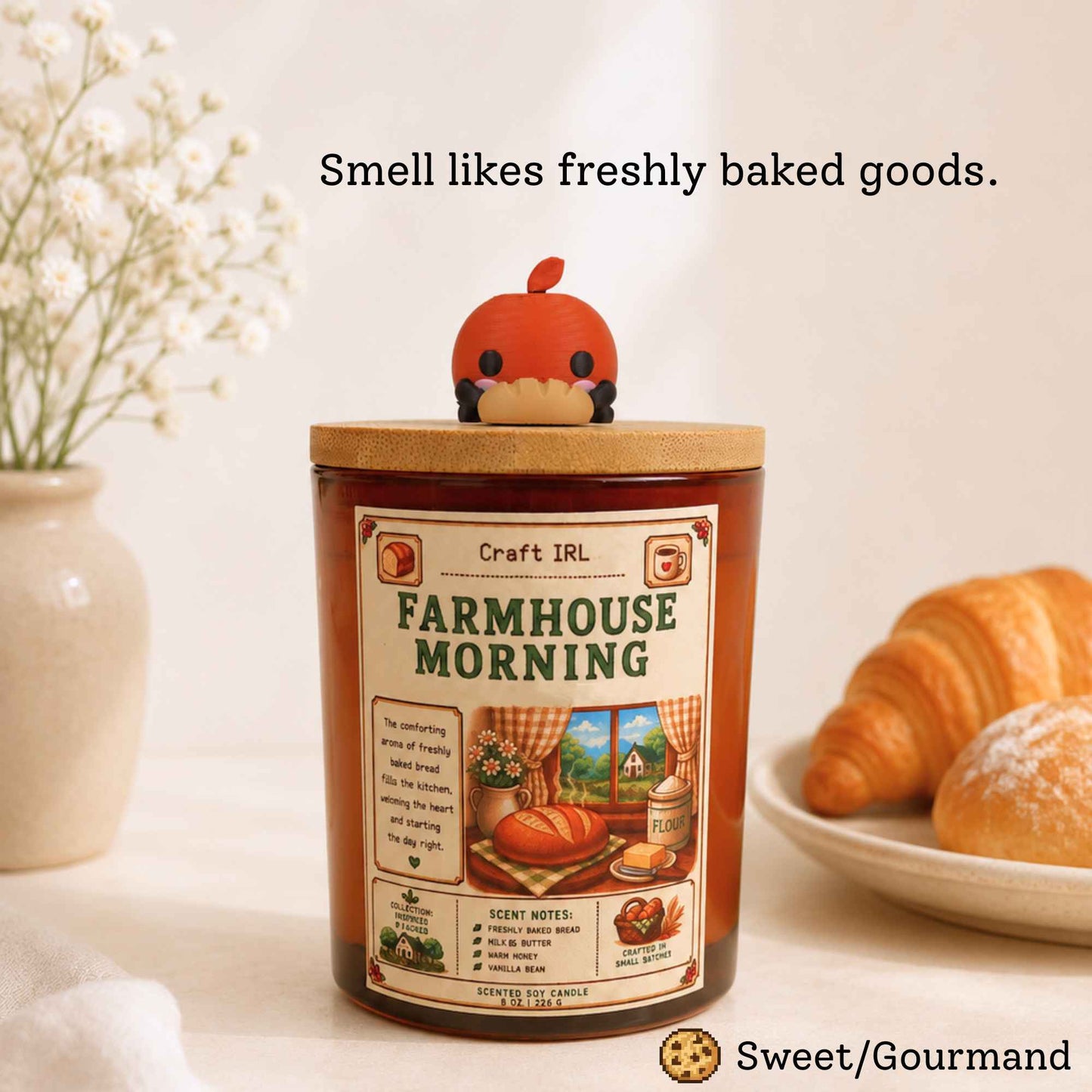 Stardew Valley Inspired Candles with Junimo Buddy