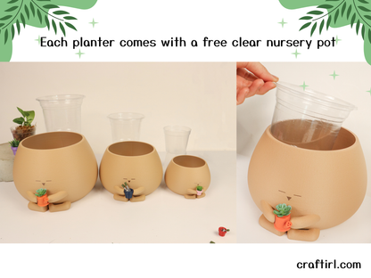 Plant Lover and Gardener Cozy Planter