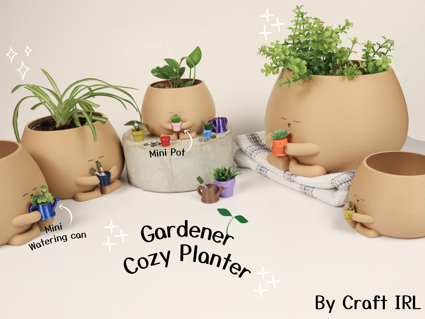 Plant Lover and Gardener Cozy Planter