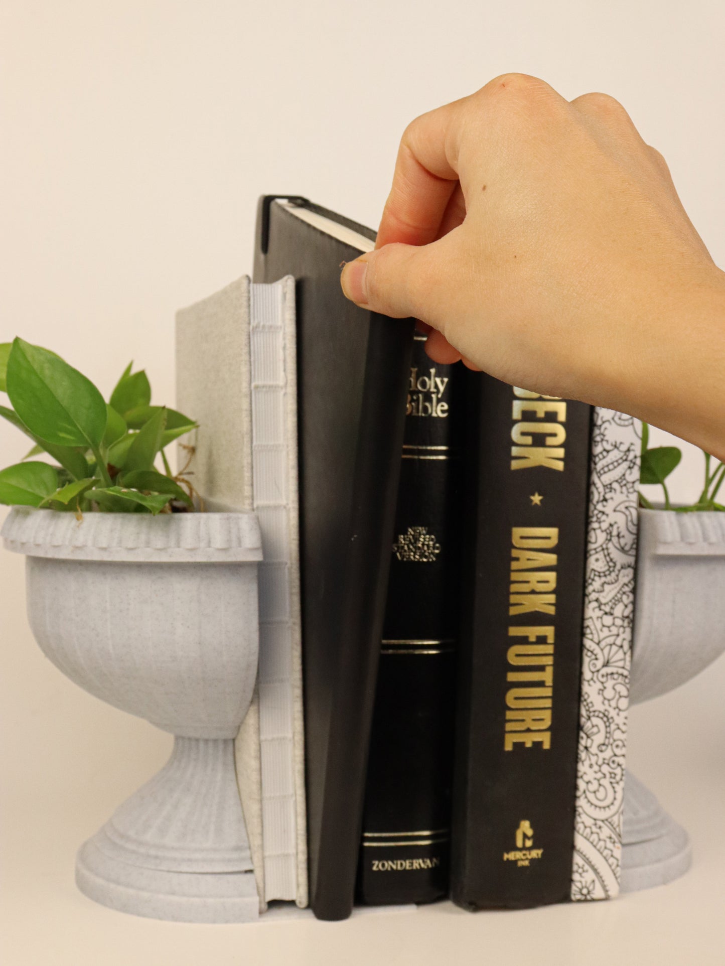 Roman Style Bookend Planter