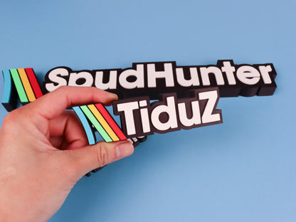 ARC Raider Customized Gaming Name Plate | Gamer Gift