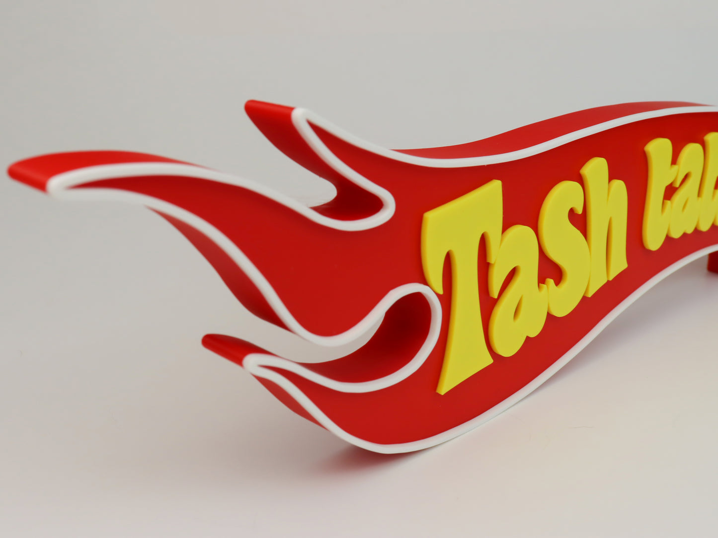 Hot Wheels Custom Nameplate | Desk Display | Door Name Sign