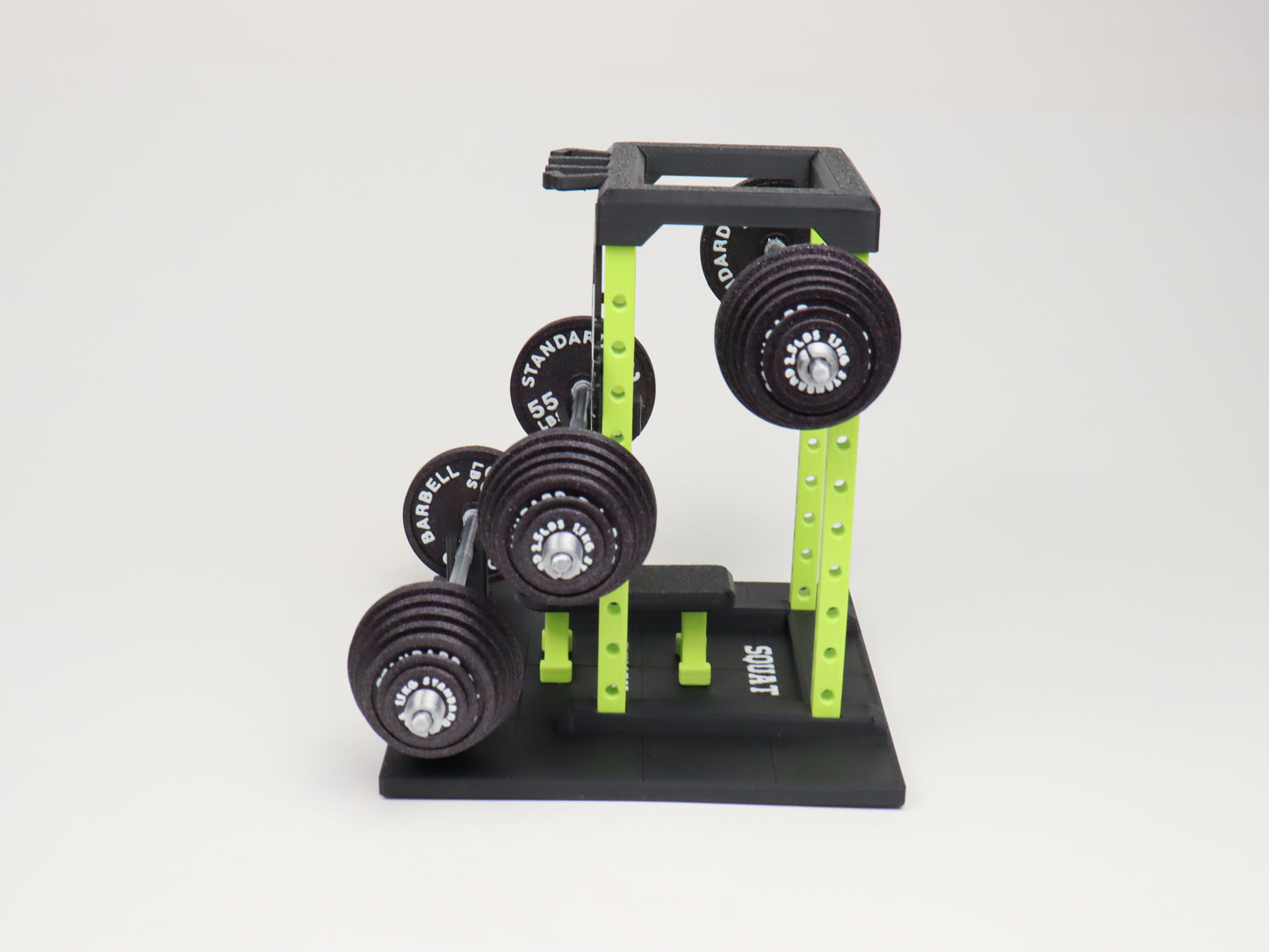 PR Tracker Weightlifting Barbell Rack Display – Gym Decor, Fitness Gift