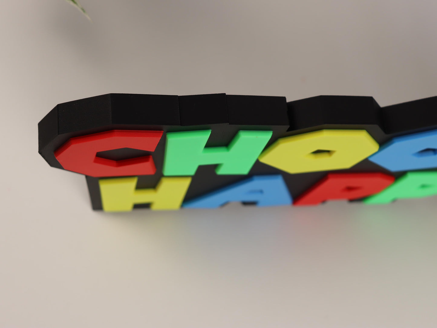 Custom Mario Inspired Nameplate