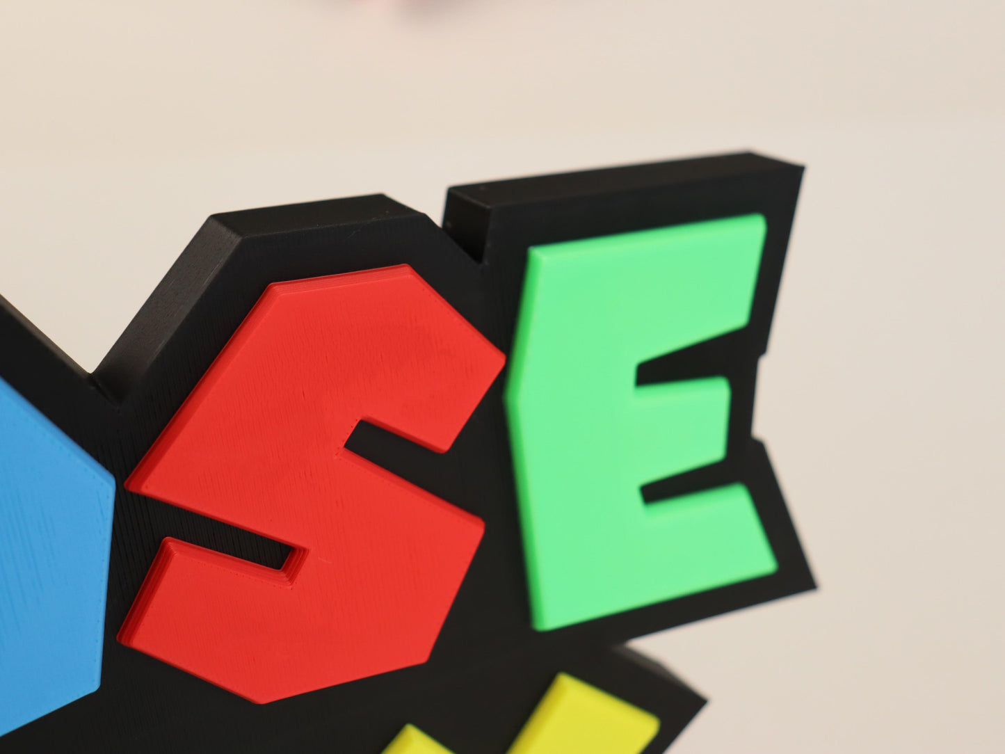 Custom Mario Inspired Nameplate