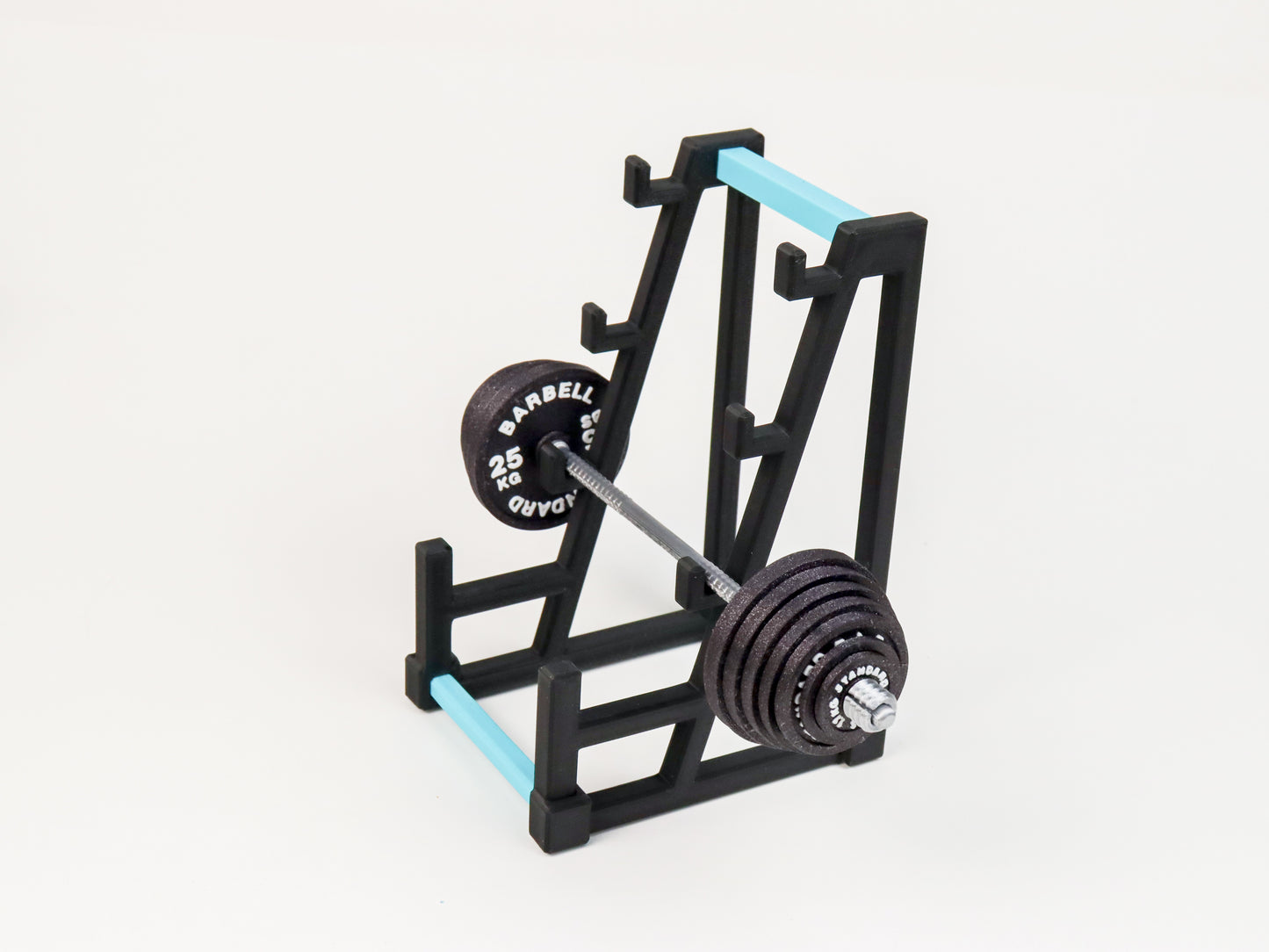 Barbell Rack Business Card Holder  and Pen Holder