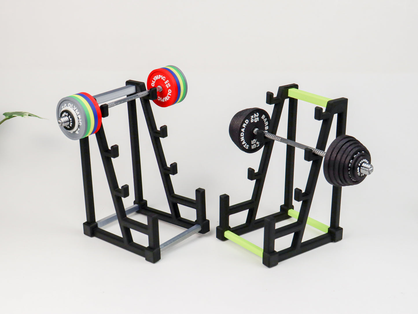 Barbell Rack Business Card Holder  and Pen Holder