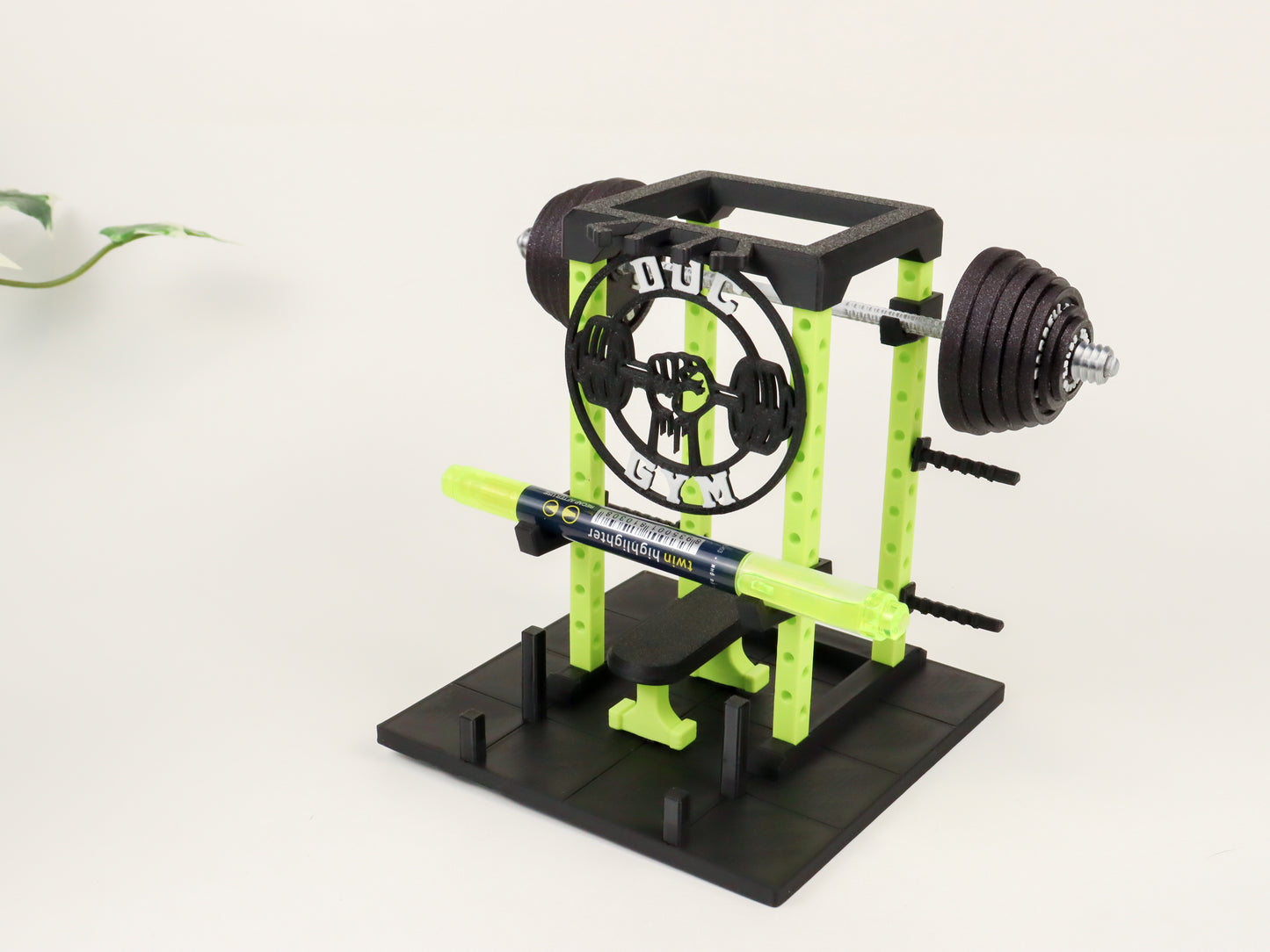 Power Rack Business Card Holder | Gym Equipment Diorama Business Card Stand| Fitness Trainer Gift | Gym Decor