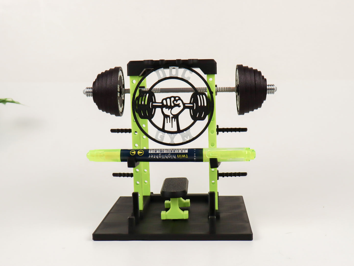 Power Rack Business Card Holder | Gym Equipment Diorama Business Card Stand| Fitness Trainer Gift | Gym Decor