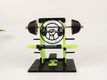 Power Rack Business Card Holder | Gym Equipment Diorama Business Card Stand| Fitness Trainer Gift | Gym Decor