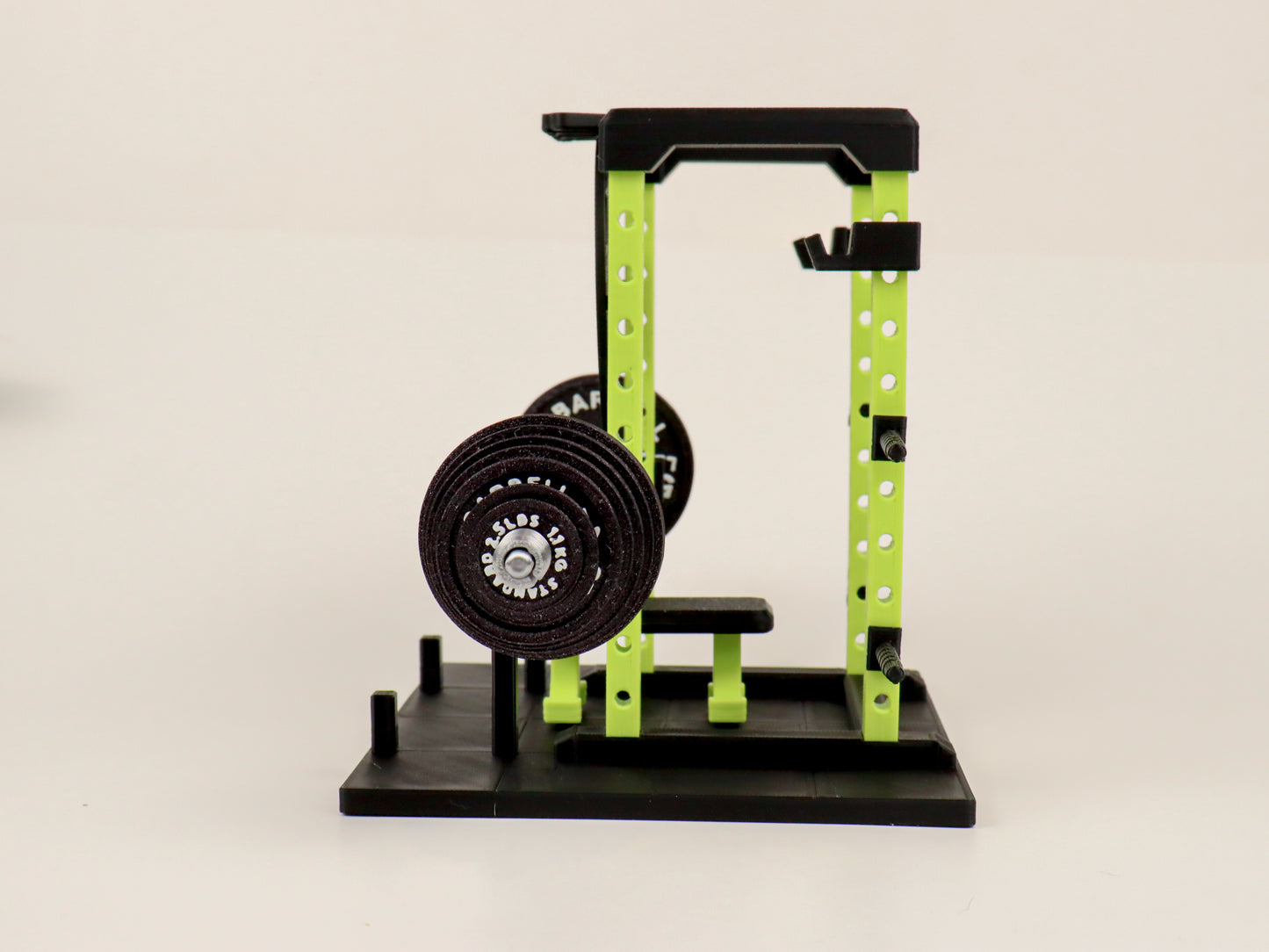 Power Rack Business Card Holder | Gym Equipment Diorama Business Card Stand| Fitness Trainer Gift | Gym Decor