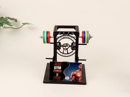 Power Rack Business Card Holder | Gym Equipment Diorama Business Card Stand| Fitness Trainer Gift | Gym Decor