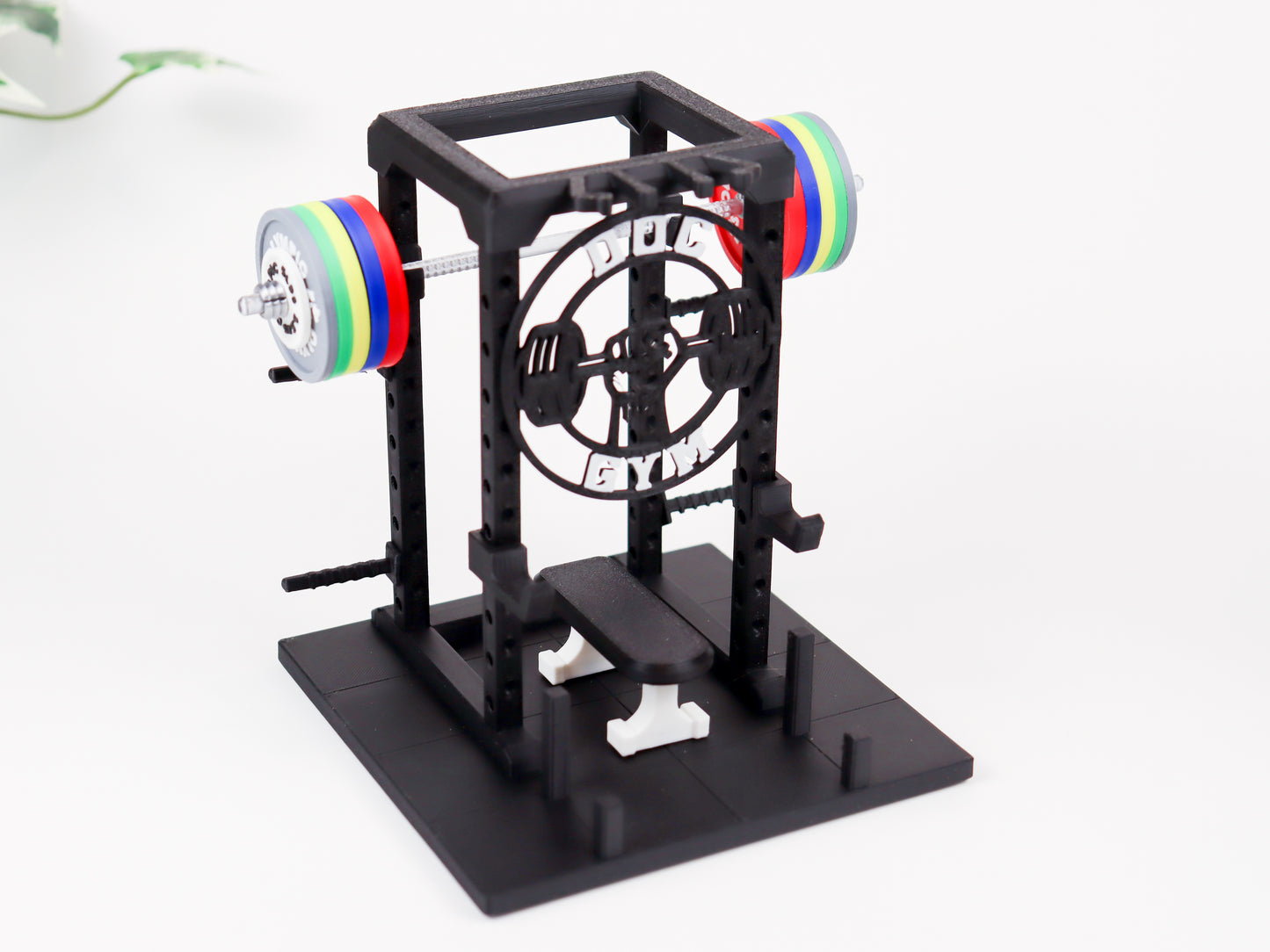 Power Rack Business Card Holder | Gym Equipment Diorama Business Card Stand| Fitness Trainer Gift | Gym Decor