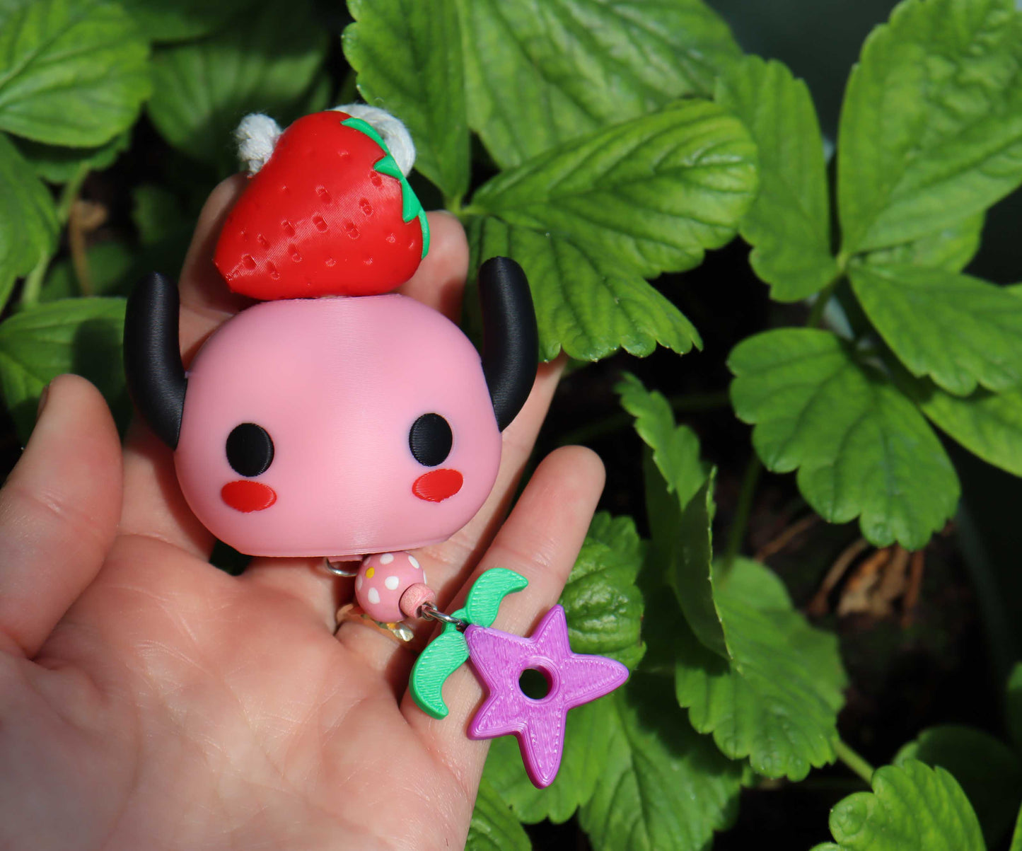 Junimo Car Charm & Air Freshener | Stardew-Inspired Rearview Mirror Accessory
